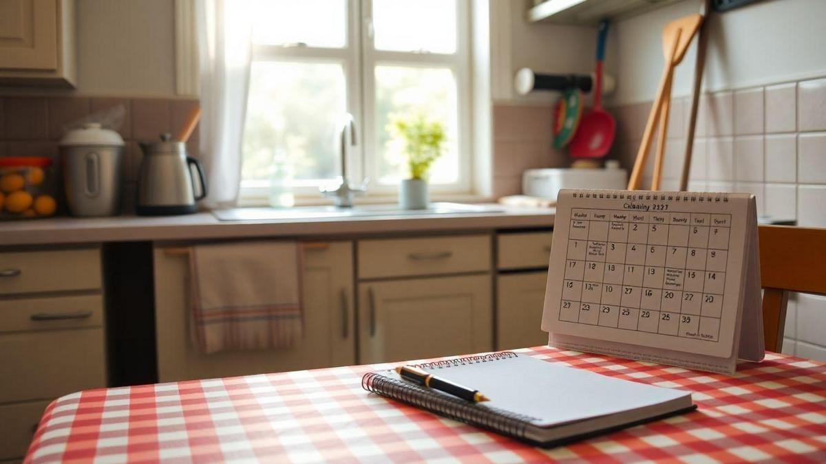 Creating a House Cleaning Timetable