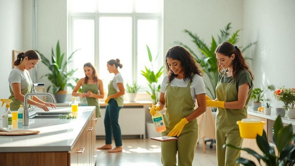 How Eco-friendly Cleaning Services Work How Eco-friendly Cleaning Services Work