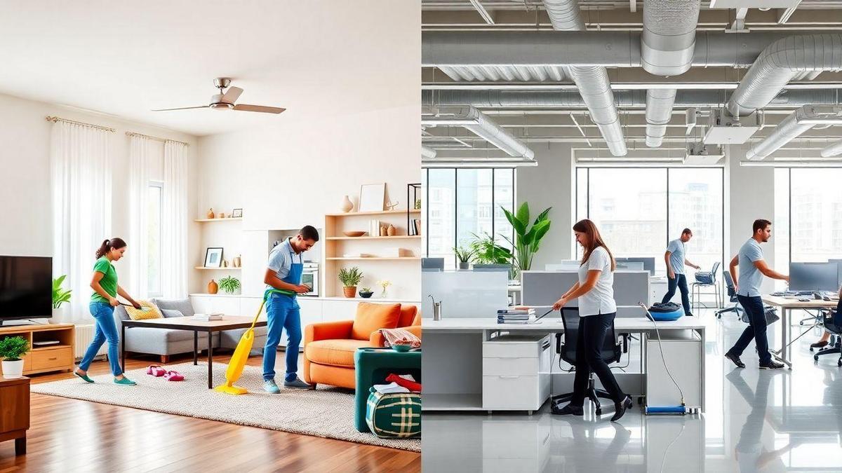 Residential vs. Commercial Post-Construction Cleaning Residential vs. Commercial Post-Construction Cleaning
