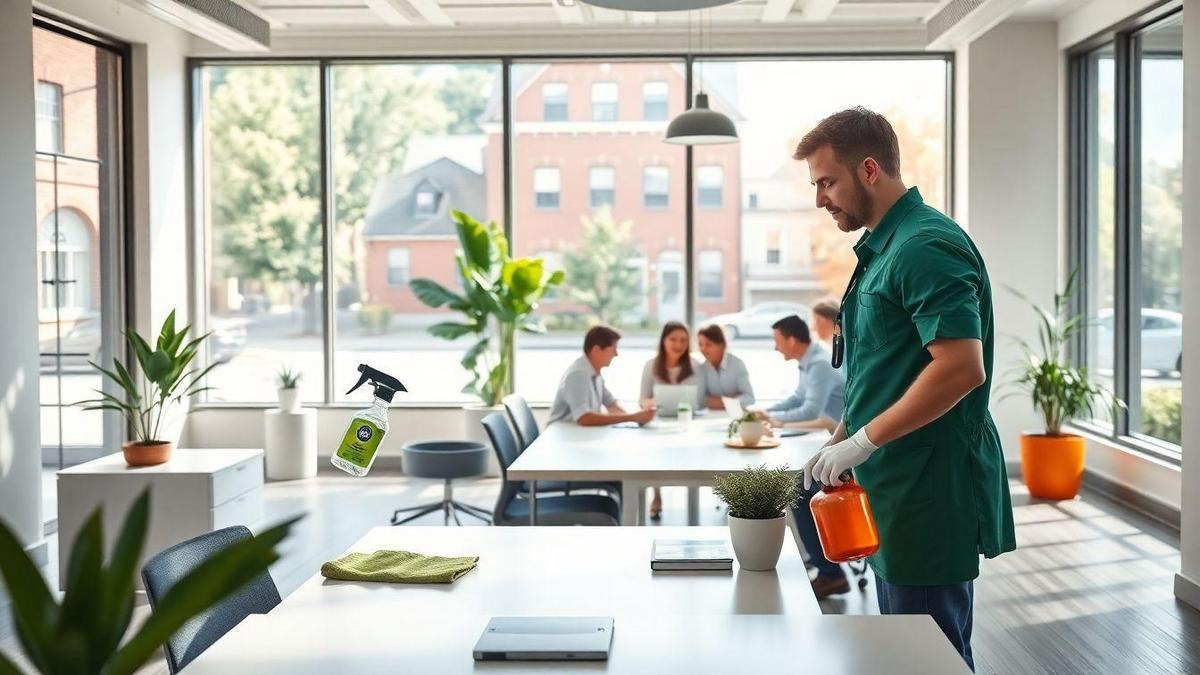 How Commercial Cleaning in Hopkinton, MA Can Boost Workplace Productivity with Green Cleaning Services